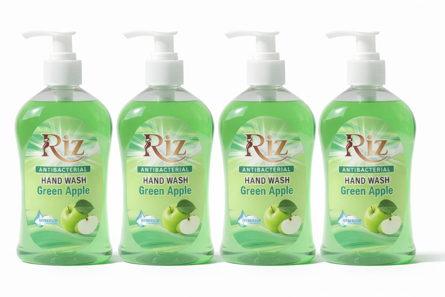 Antibacterial Hand Wash Bundle (Pack of 4) – Green Apple & Lavender
