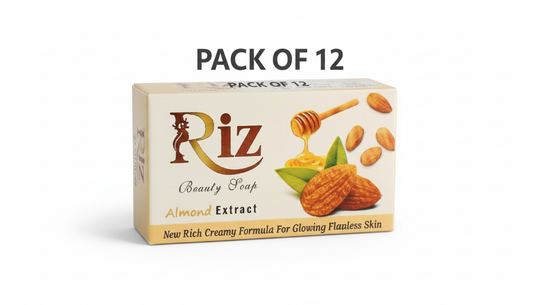 Almond Extract Beauty Soap – Pack of 12