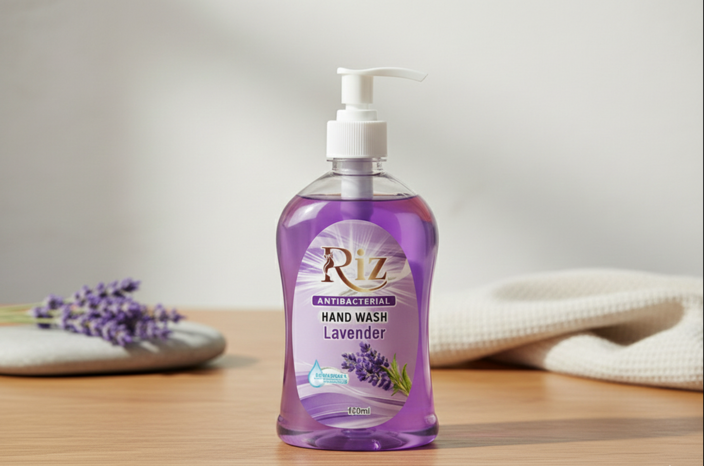Antibacterial Lavender Hand Wash – 99.9% Germ Protection with Soothing Botanical Care